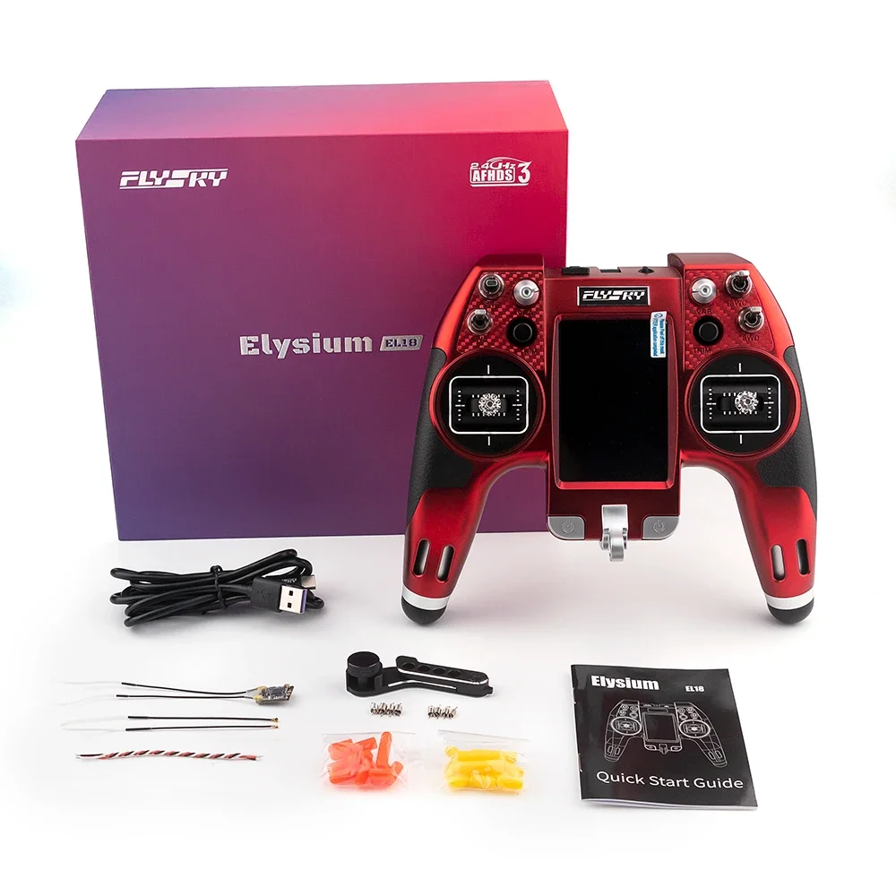 Flysky El18 Radio Transmitter - FLYSKY EL18 2.4G AFHDS3 EdgeTX-radiozender