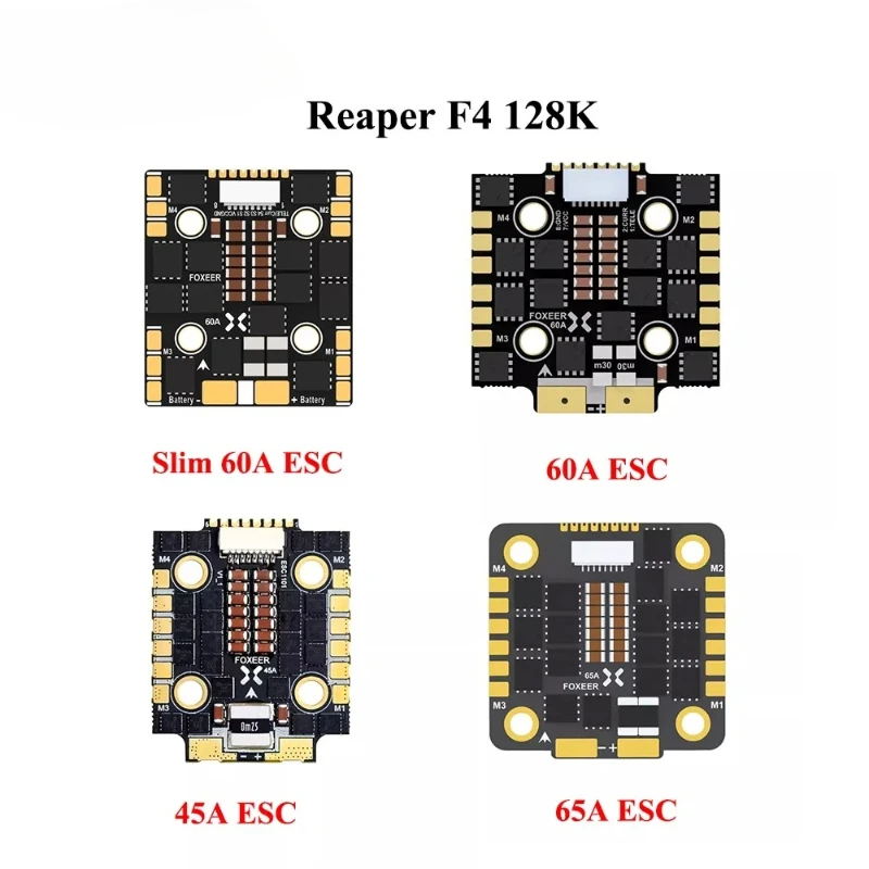 UniFly1pcs Reaper F4 Mini 128K - Foxeer Reaper F4 128K 65A Esc recensie en prijs